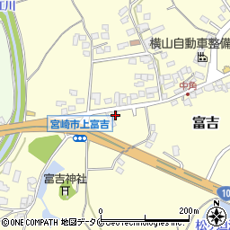 宮崎県宮崎市富吉4932周辺の地図