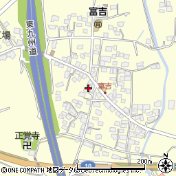 宮崎県宮崎市富吉2371周辺の地図