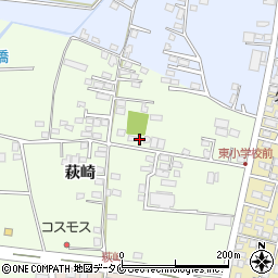 宮崎県宮崎市大島町萩崎周辺の地図