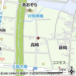 宮崎県宮崎市大島町高崎416-4周辺の地図