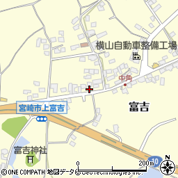 宮崎県宮崎市富吉4995周辺の地図