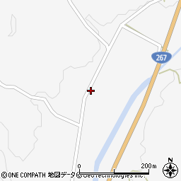 鹿児島県薩摩郡さつま町求名3364周辺の地図