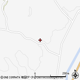 鹿児島県薩摩郡さつま町求名3416-19周辺の地図