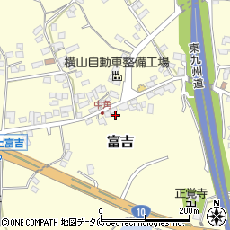 宮崎県宮崎市富吉5007周辺の地図