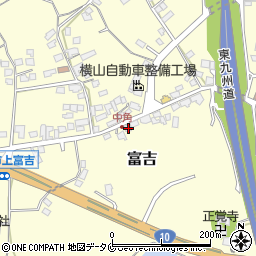 宮崎県宮崎市富吉5004周辺の地図