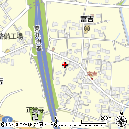 宮崎県宮崎市富吉2379-2周辺の地図