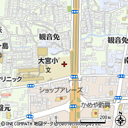 宮崎県宮崎市下北方町新地周辺の地図