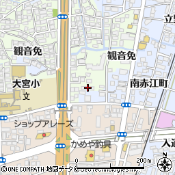 宮崎県宮崎市下北方町新地833周辺の地図