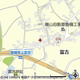宮崎県宮崎市富吉4996周辺の地図