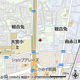 宮崎県宮崎市下北方町新地819周辺の地図