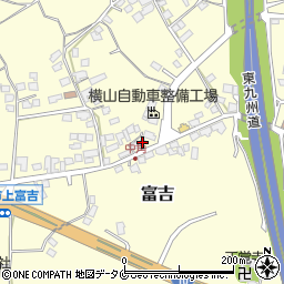 宮崎県宮崎市富吉3751周辺の地図
