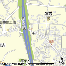 宮崎県宮崎市富吉2519周辺の地図