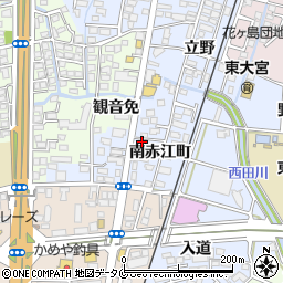 宮崎日日新聞花ヶ島販売所周辺の地図