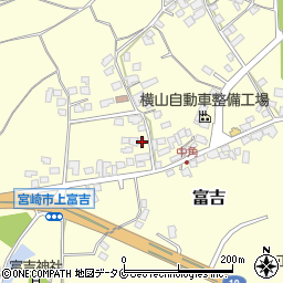 宮崎県宮崎市富吉5052周辺の地図