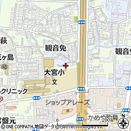 宮崎県宮崎市下北方町新地808周辺の地図