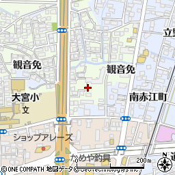 宮崎県宮崎市下北方町新地822周辺の地図