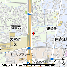 宮崎県宮崎市下北方町新地646周辺の地図