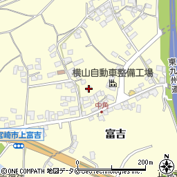 宮崎県宮崎市富吉5017周辺の地図