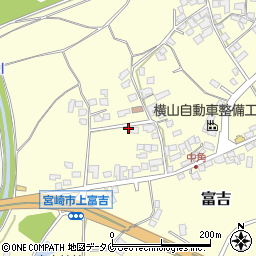 宮崎県宮崎市富吉5069周辺の地図