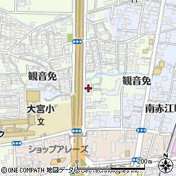 宮崎県宮崎市下北方町野田643-3周辺の地図