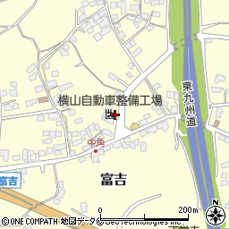 宮崎県宮崎市富吉5215周辺の地図