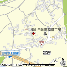 宮崎県宮崎市富吉5018周辺の地図