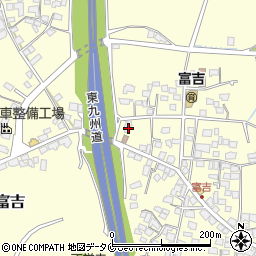 宮崎県宮崎市富吉2393周辺の地図