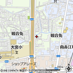 宮崎県宮崎市下北方町野田643-4周辺の地図