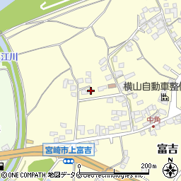 宮崎県宮崎市富吉5073周辺の地図