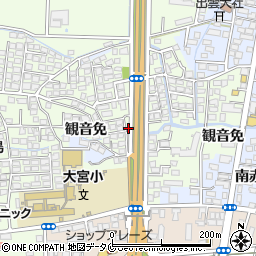 宮崎県宮崎市下北方町野田581周辺の地図