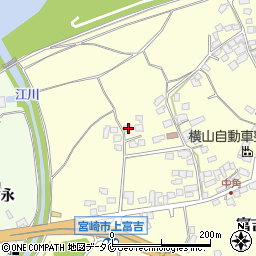 宮崎県宮崎市富吉5077周辺の地図