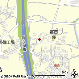 宮崎県宮崎市富吉2429周辺の地図