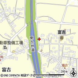 宮崎県宮崎市富吉2451周辺の地図