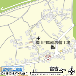 宮崎県宮崎市富吉5026周辺の地図