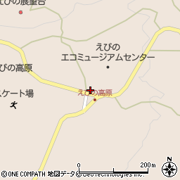 えびの高原池めぐりの森周辺の地図