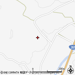 鹿児島県薩摩郡さつま町求名3435周辺の地図