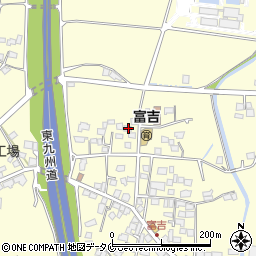 宮崎県宮崎市富吉2402周辺の地図