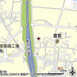宮崎県宮崎市富吉2433周辺の地図