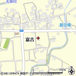宮崎県宮崎市富吉309周辺の地図