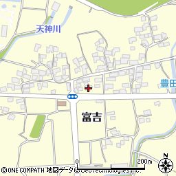 宮崎県宮崎市富吉589周辺の地図