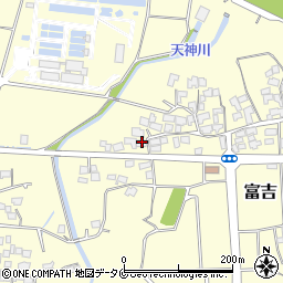 宮崎県宮崎市富吉610周辺の地図