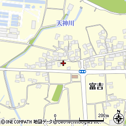 宮崎県宮崎市富吉624周辺の地図