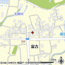 宮崎県宮崎市富吉590-1周辺の地図