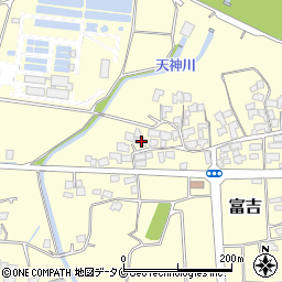 宮崎県宮崎市富吉598周辺の地図
