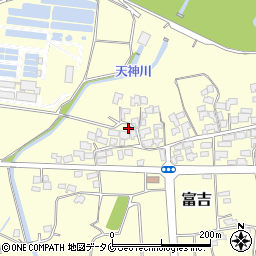 宮崎県宮崎市富吉594周辺の地図