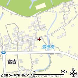 宮崎県宮崎市富吉383周辺の地図