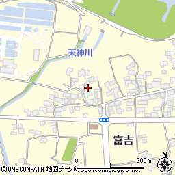 宮崎県宮崎市富吉496周辺の地図