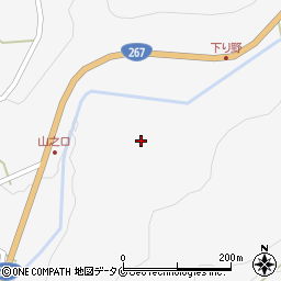 鹿児島県薩摩郡さつま町求名3896周辺の地図