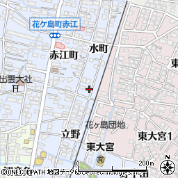 宮崎県宮崎市花ケ島町水町1885周辺の地図