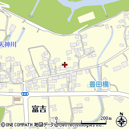 宮崎県宮崎市富吉564周辺の地図